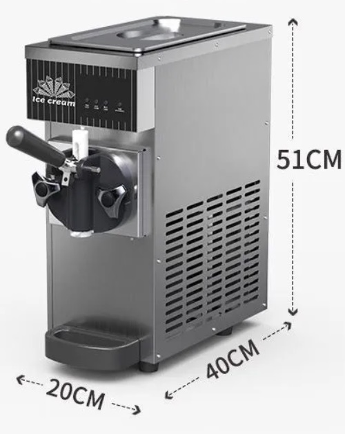 Фризер для мороженого ICE CREAM MACHINE в аренду, компактный, 2.5 литра