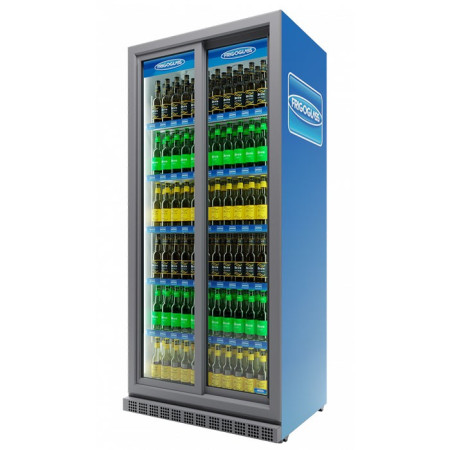 Холодильный шкаф Frigoglass MAX 1000SD в аренду, раздвижные двери